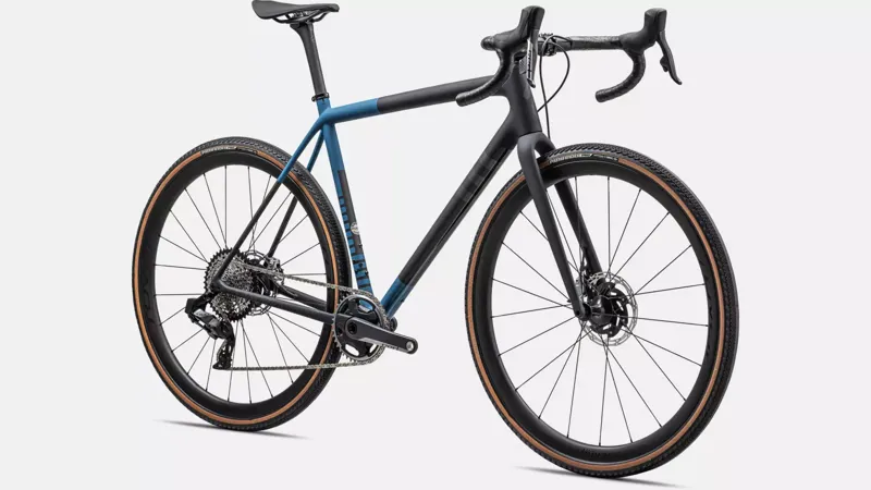 2023 Specialized S-Works Crux Satin Metallic Dark Navy / Mystic Blue / Midnight Shadow Metallic Speckle-2